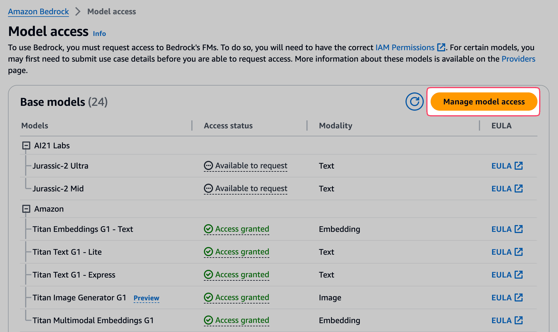 Requesting access to different LLMs.