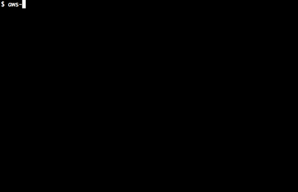 Advanced tooling for the AWS CLI with aws-shell