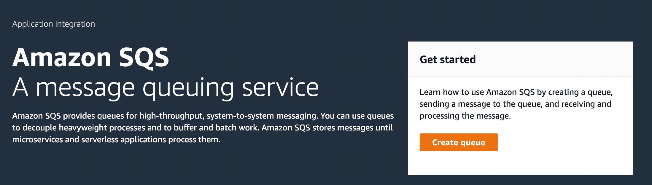 SQS Product Page