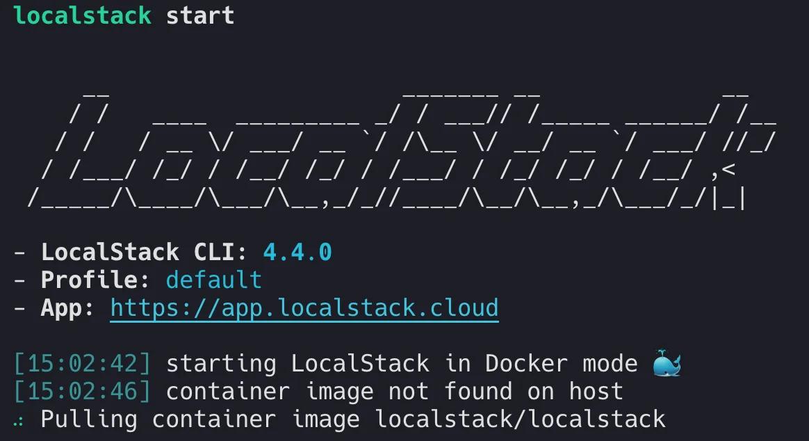 LocalStack Starting