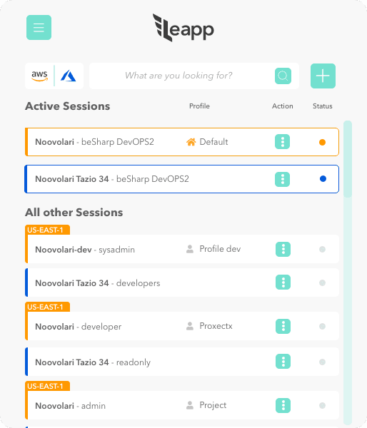 AWS Developer tool Leapp