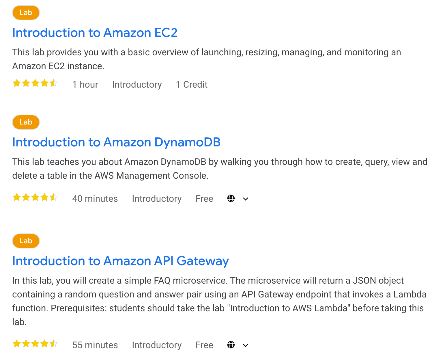 Learn AWS with QwikLabs