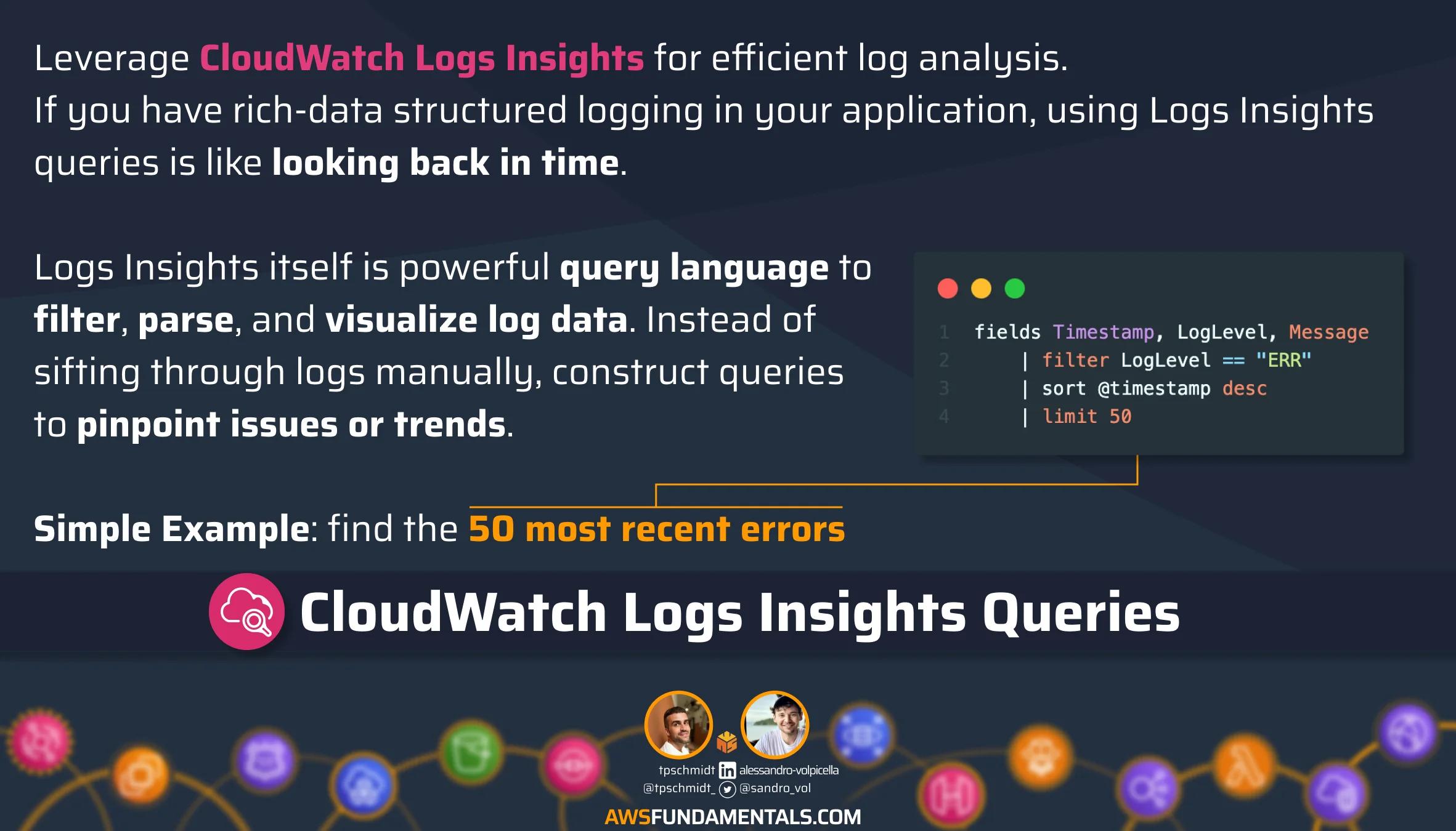 CloudWatch Log Insights Queries