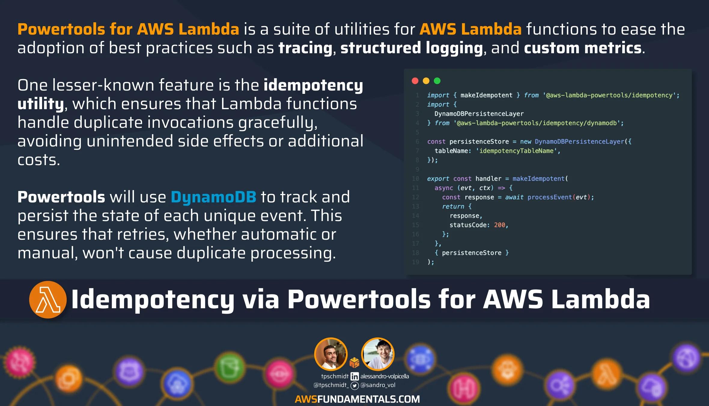 Lambda Powertools Idempotency