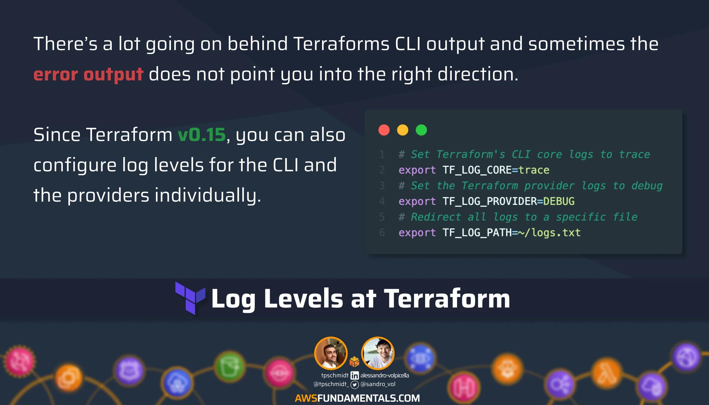 Terraform Log Levels