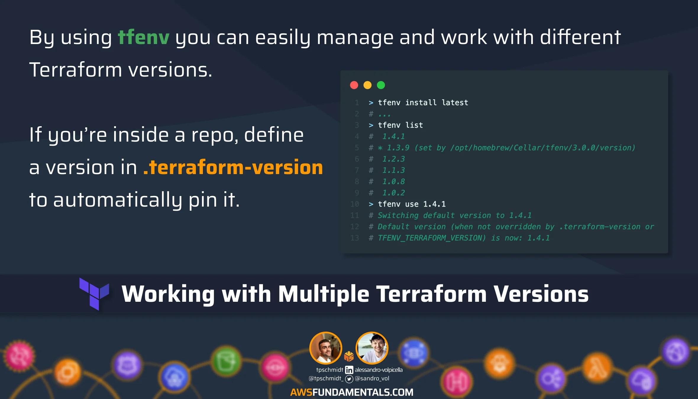 Multiple Terraform Versions