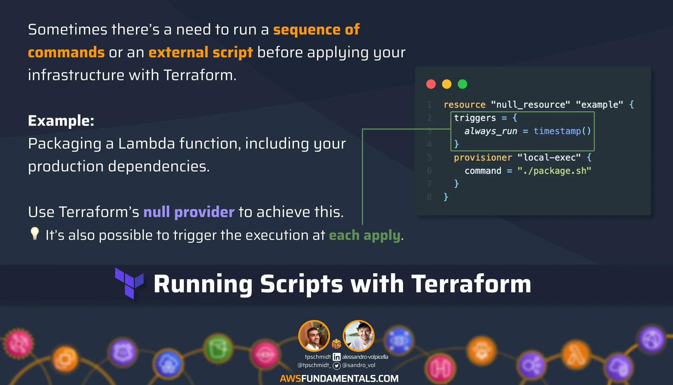 Terraform Running Scripts