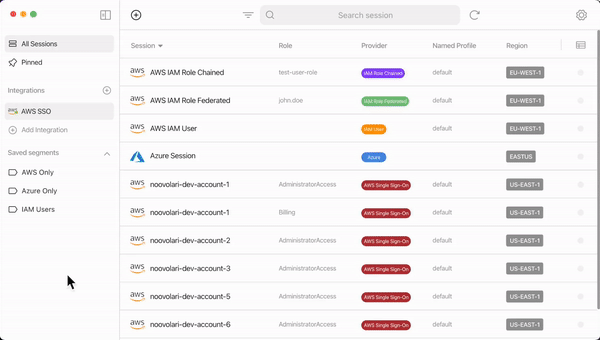 Easily working with several AWS accounts, users, and roles by using Leapp Easily working with several AWS accounts, users, and roles by using Leapp