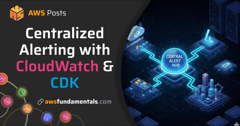 Build Centralized Alerting across your organization with CloudWatch, EventBridge, Lambda, and CDK Build Centralized Alerting across your organization with CloudWatch, EventBridge, Lambda, and CDK