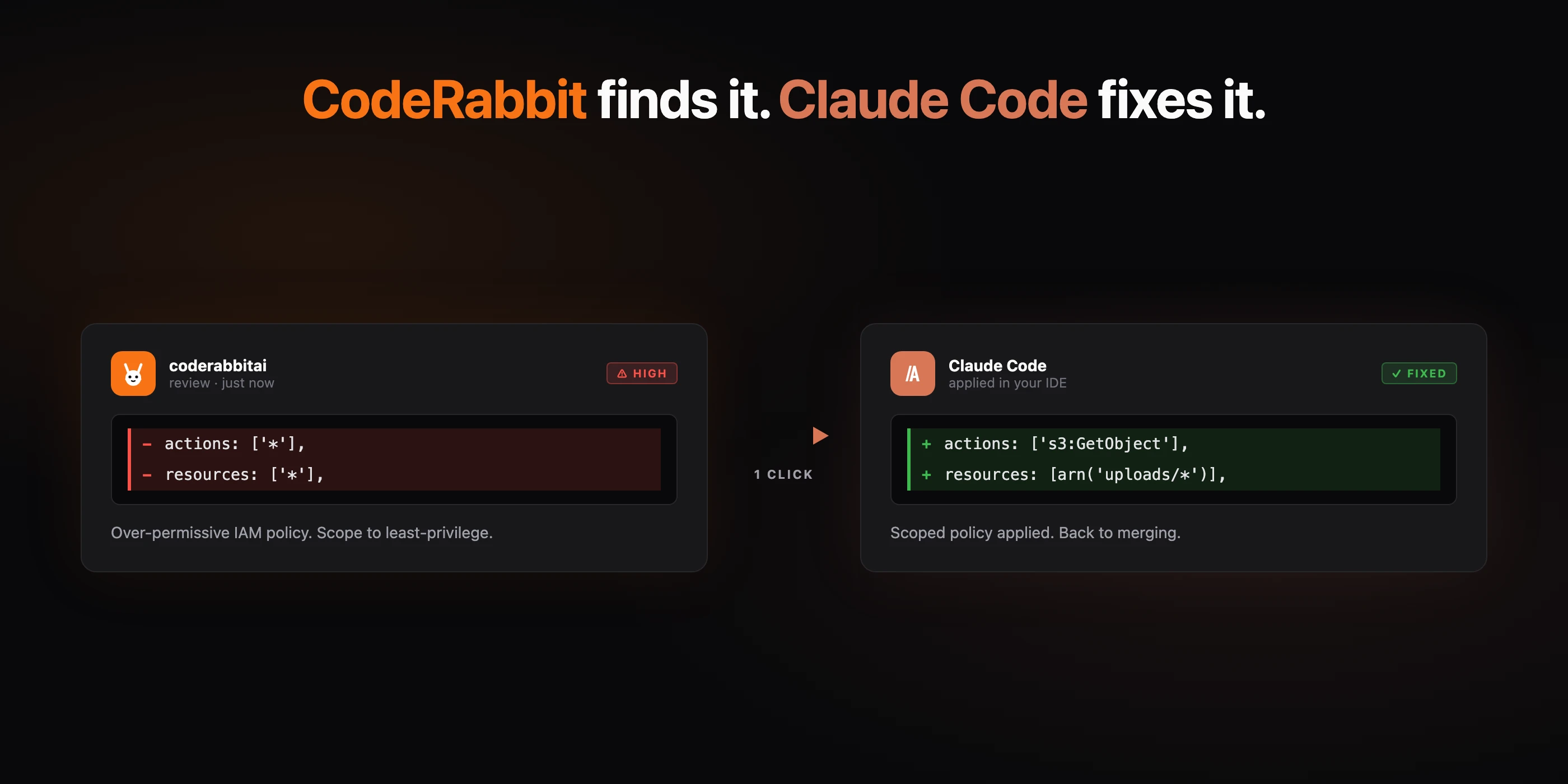 CodeRabbit pairing with Claude Code